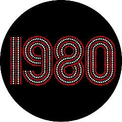 Bright 1980 neon image